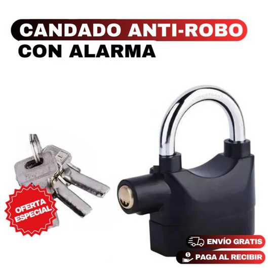 Candado Alarma Seguro
