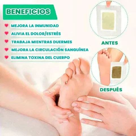 Parches de Bienestar para Pies