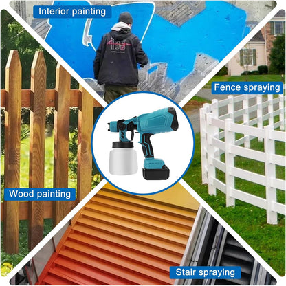 Pistola Pulverizadora Sin Cable