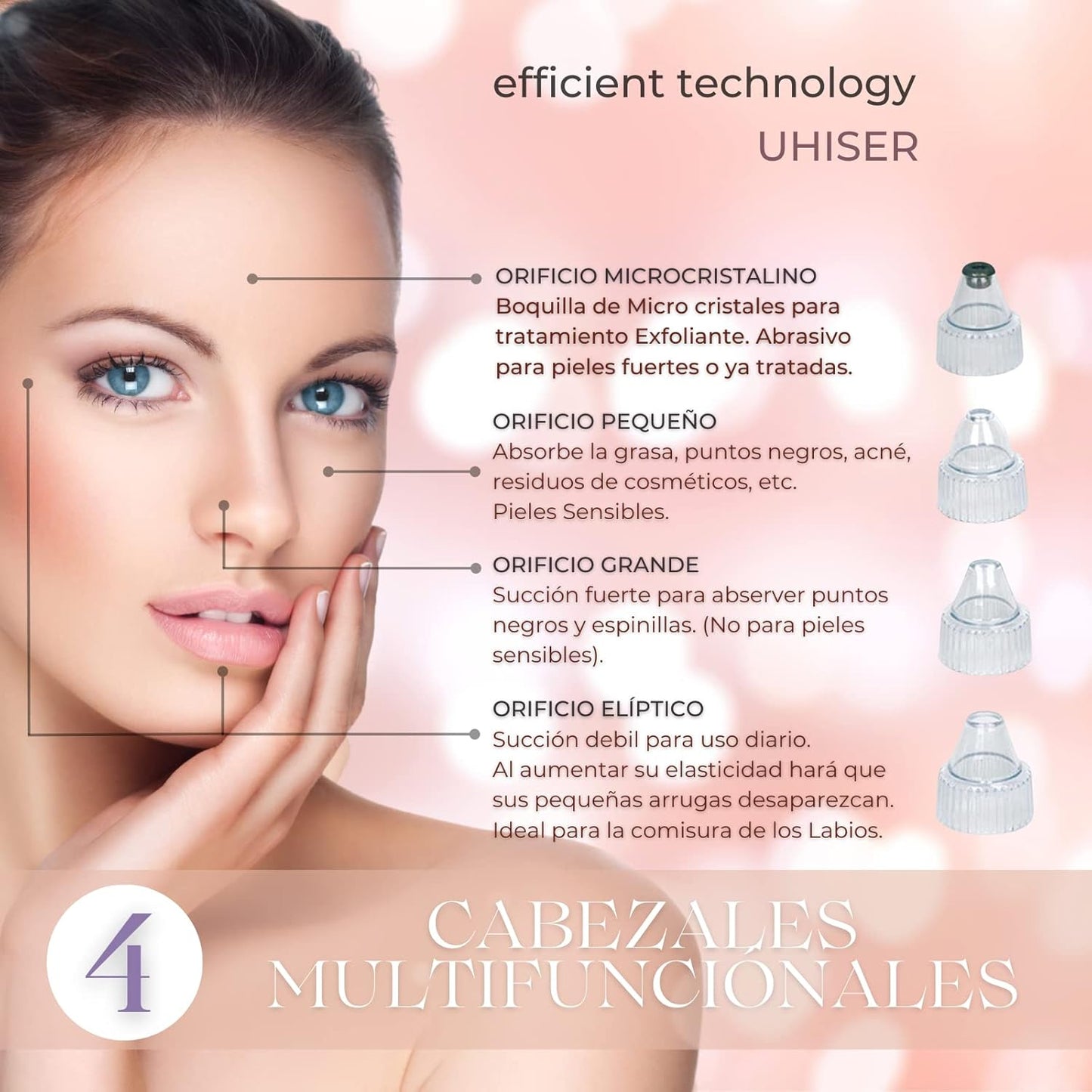 LimpiaPoros Succionador Facial