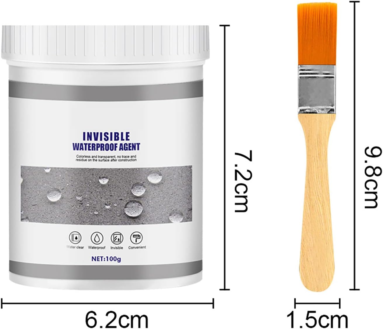 Pegamento Invisible Impermeable Pro Extra