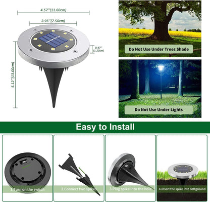 Luces Solares para Jardín