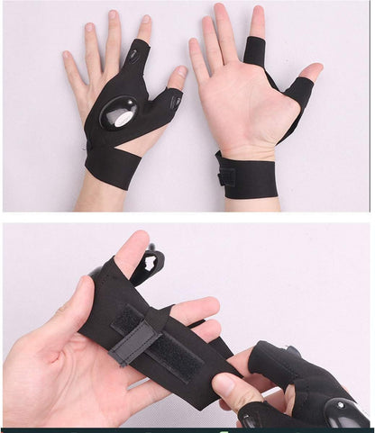Guantes LED Mano Libre Pro