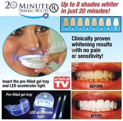 BLANQUEADOR DENTAL DE LUZ LED