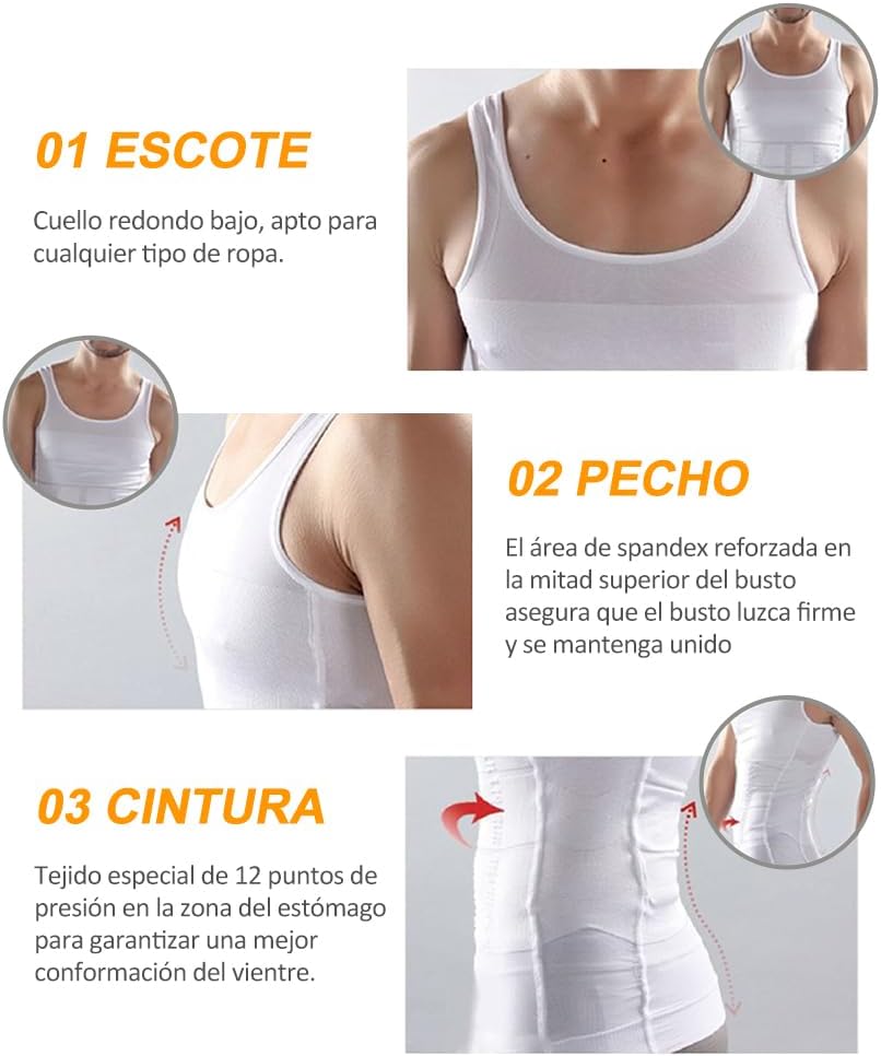 Camiseta compresora para hombre
