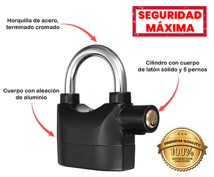 Candado Alarma Seguro