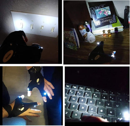 Guantes LED Mano Libre Pro