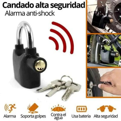 Candado Alarma Seguro