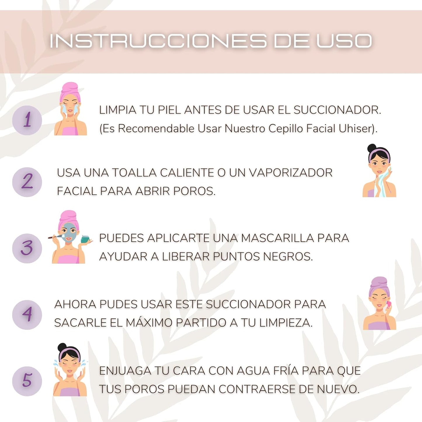 LimpiaPoros Succionador Facial